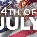 Fireworks show near Billings for 4th of July